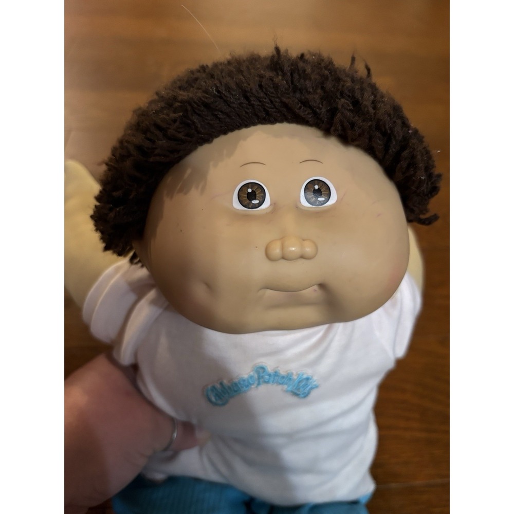 Vintage Cabbage Patch Boy Doll (signed Blue Xavier Roberts 85) 1978-1982 - Picture 4 of 14